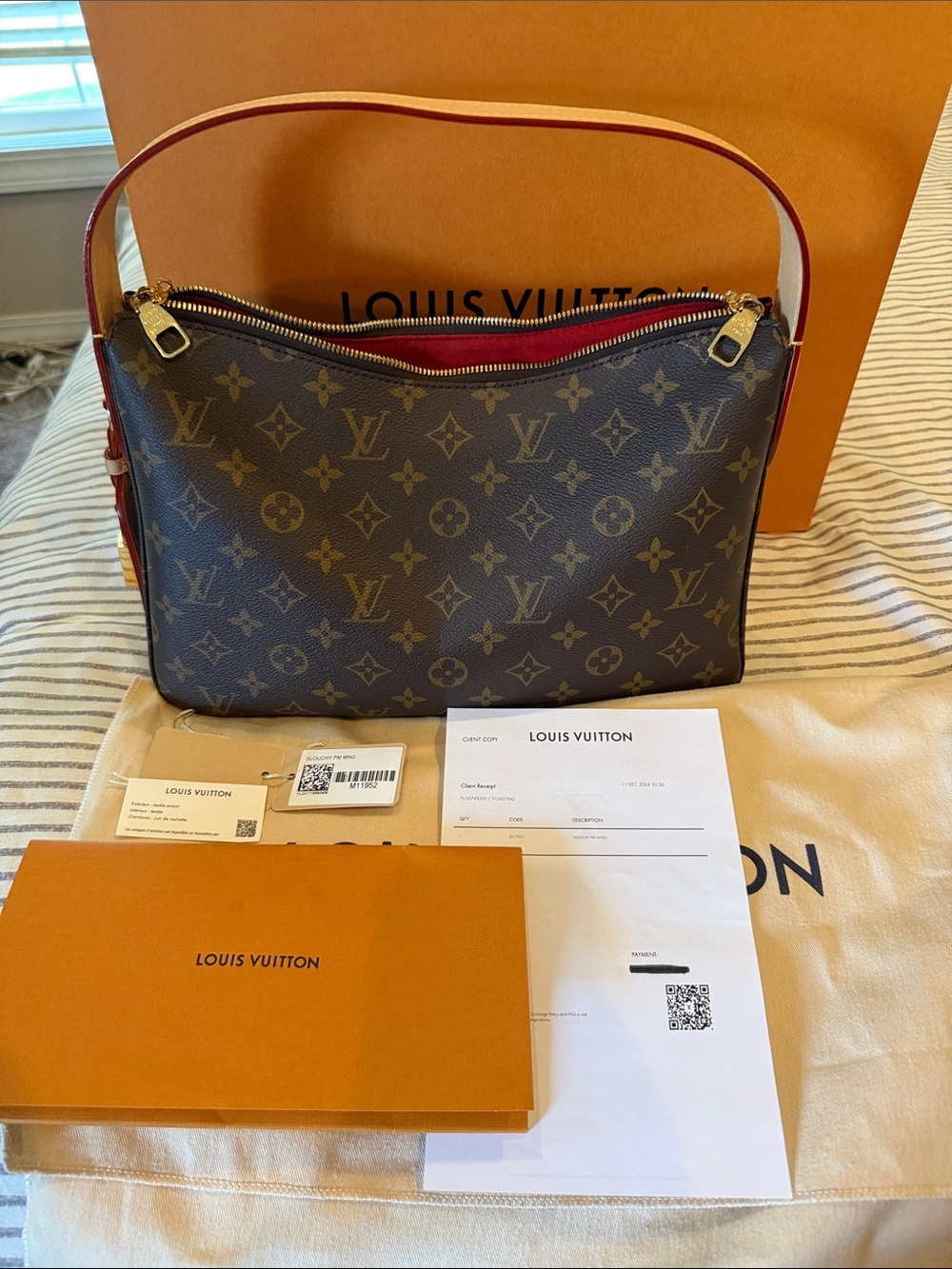 Louis vuitton slouchy pm